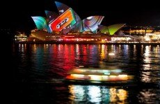 Vivid Sydney 2013 - Sydney Opera House sails light projection